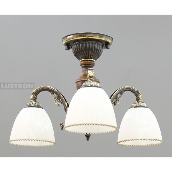 

Потолочная люстра PL.3800/3 Reccagni Angelo 3800 PL 3800/3, Белый, 3800 PL 3800/3
