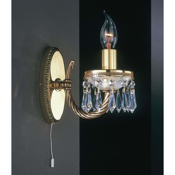 

Бра с выключателем A.4751/1 Reccagni Angelo 4751 A 4751/1, Золото, 4751 A 4751/1