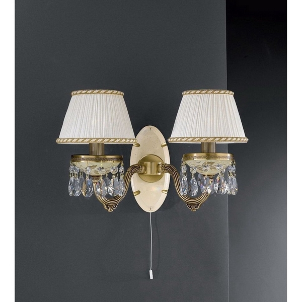 

Бра с выключателем A.6606/2 Reccagni Angelo 6606 A 6606/2, Белый, 6606 A 6606/2