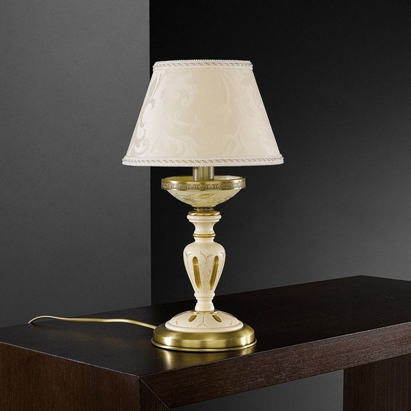 

Интерьерная настольная лампа P.6618 Reccagni Angelo 6618 P, Бежевый, 6618 P 6618 P