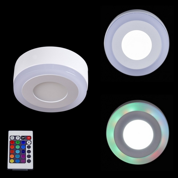 

Точечный светильник круглый светодиодный с пультом Reluce 60503-9.0-001TM LED3+3W WH/DL+RGB, Белый, 60503-9.0-001TM LED3+3W WH/DL+RGB