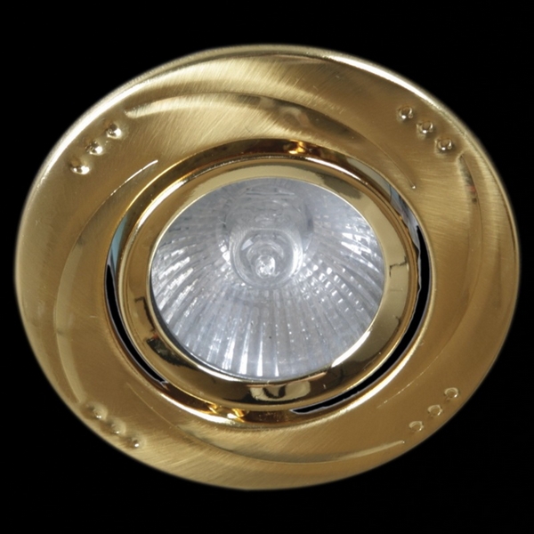 

Точечный светильник круглый Reluce 05006-9.0-001AK MR16 SG, Золото, 05006-9.0-001AK MR16 SG