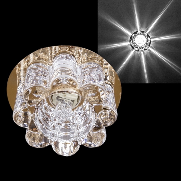 

Точечный светильник круглый Reluce 07912-9.0-001H G9 GD, Золото, 07912-9.0-001H G9 GD