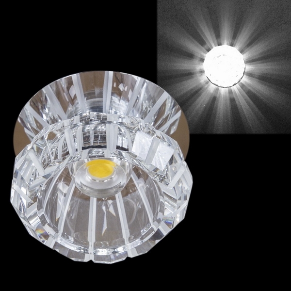 

Точечный светильник круглый светодиодный Reluce 09036-9.0-001T LED COB10W CR, Хром, 09036-9.0-001T LED COB10W CR