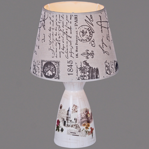 

Интерьерная настольная лампа Reluce 00935-0.7-01, Бежевый, 00935-0.7-01