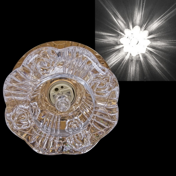 Изображение товара Точечный светильник Reluce 07953-9.0-001H G9 GD, стильный акцент для вашего интерьера