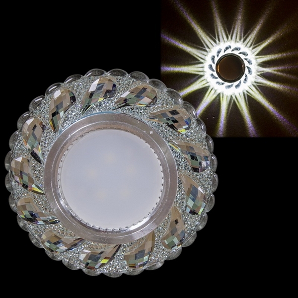 

Точечный светильник Reluce 11024-9.0-001LD MR16+LED3W WT, Прозрачный, 11024-9.0-001LD MR16+LED3W WT