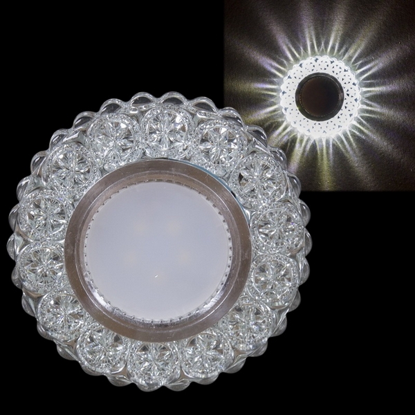 

Точечный светильник Reluce 14311-9.0-001LD MR16+LED3W WT, Прозрачный, 14311-9.0-001LD MR16+LED3W WT