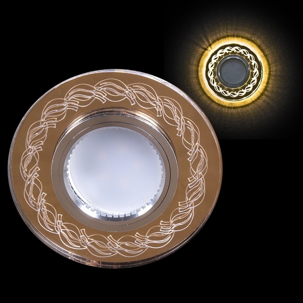 

Точечный светильник круглый Reluce 00923-9.0-001CN MR16+LED3W FGD, Золото, 00923-9.0-001CN MR16+LED3W FGD