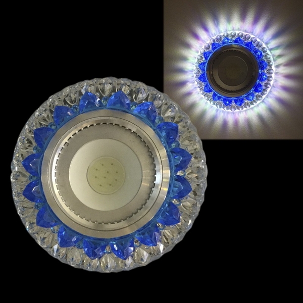 

Точечный светильник круглый Reluce 42205-9.0-001PL MR16+LED3W CL/LBL+MIX, Синий, 42205-9.0-001PL MR16+LED3W CL/LBL+MIX