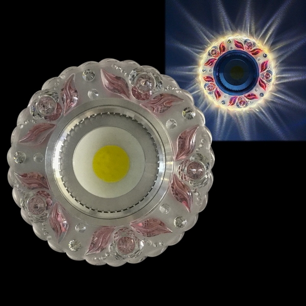 

Точечный светильник круглый Reluce 42236-9.0-001PL MR16+LED3W CL/PK, Розовый, 42236-9.0-001PL MR16+LED3W CL/PK