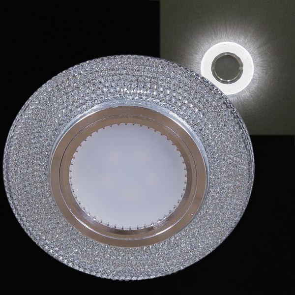 

Точечный светильник Reluce 14350-9.0-001LD MR16+LED3W WT, Хром, 14350-9.0-001LD MR16+LED3W WT
