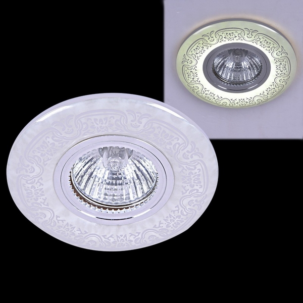 

Точечный светильник круглый Reluce 09502-9.0-001MN MR16+LED3W WH/CR, Хром, 09502-9.0-001MN MR16+LED3W WH/CR