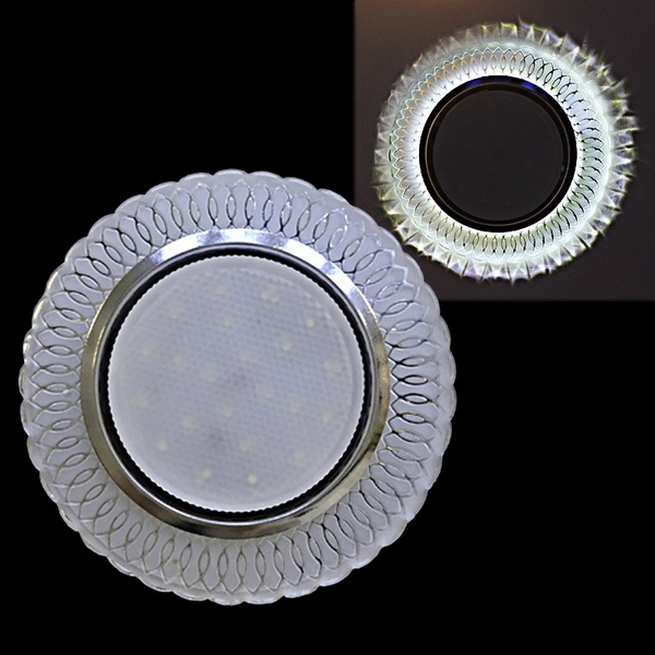 

Точечный светильник Reluce 53406-9.0-001PL GX53+LED4W CL, Хром;прозрачный, 53406-9.0-001PL GX53+LED4W CL
