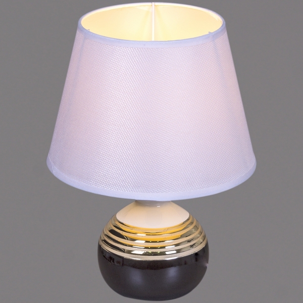 

Интерьерная настольная лампа Reluce 01893-0.7-01, Черно-белый, 01893-0.7-01