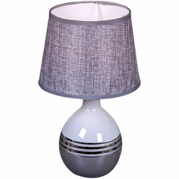 

Интерьерная настольная лампа Reluce 01934-0.7-01 WH GY SL, Серый, 01934-0.7-01 WH GY SL