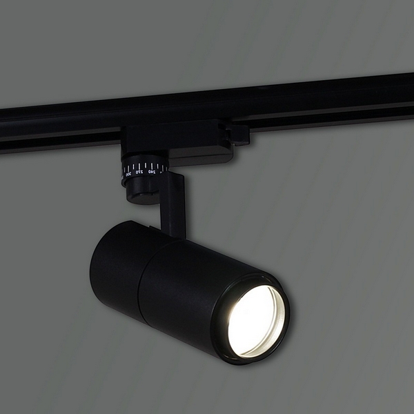 

Трековый однофазный светильник светодиодный 220V Reluce 06712-9.3-001QY LED12W BK, Черный, 06712-9.3-001QY LED12W BK