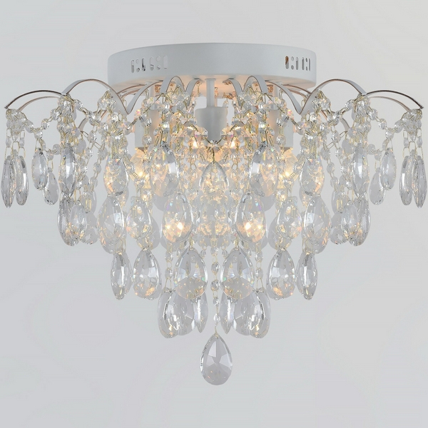 

Потолочная люстра хрустальная Reluce 04039-0.3-06 WH+GOLD PN, 04039-0.3-06 WH+GOLD PN