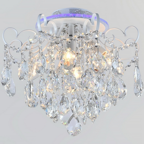 

Потолочная люстра RGB хрустальная с пультом Reluce 04024-0.3-04 WH+SILVER PN+RGB, Белый;прозрачный, 04024-0.3-04 WH+SILVER PN+RGB