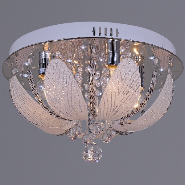 

Потолочная люстра с пультом Reluce 55822-0.3-04, Хром;прозрачный, 55822-0.3-04