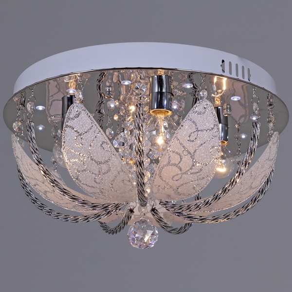 

Потолочная люстра с пультом Reluce 55785-0.3-04, Хром;прозрачный, 55785-0.3-04