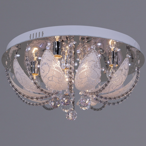 

Потолочная люстра с пультом Reluce 55785-0.3-05, Хром;прозрачный, 55785-0.3-05