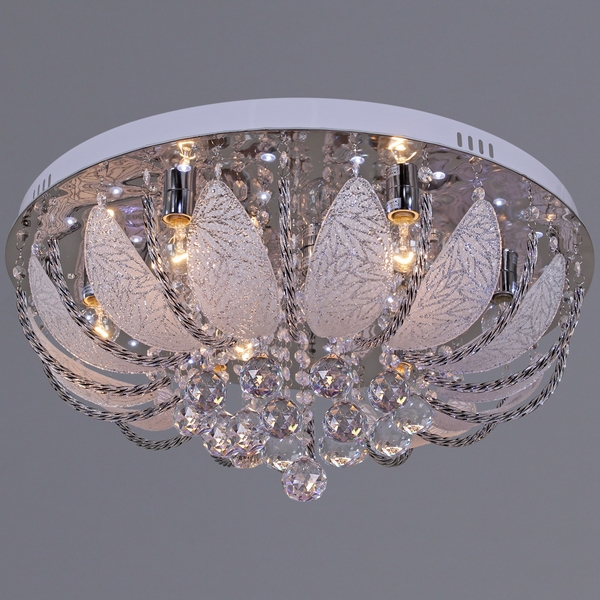 

Потолочная люстра с пультом Reluce 55723-0.3-08, Хром;прозрачный, 55723-0.3-08