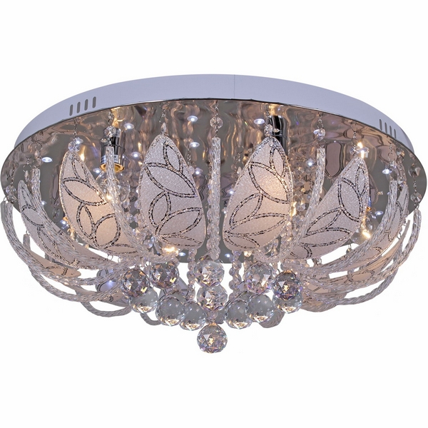 

Потолочная люстра с пультом Reluce 55652-0.3-08, Хром, 55652-0.3-08