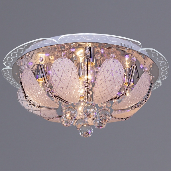 

Потолочная люстра с пультом Reluce 55649-0.3-05, Хром;прозрачный, 55649-0.3-05