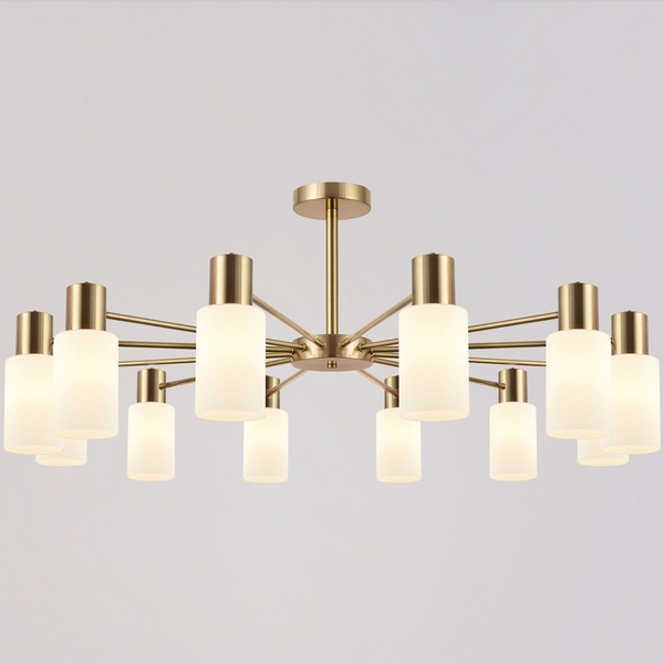 

Потолочная люстра на штанге Reluce 94535-0.3-12, Золото, 94535-0.3-12