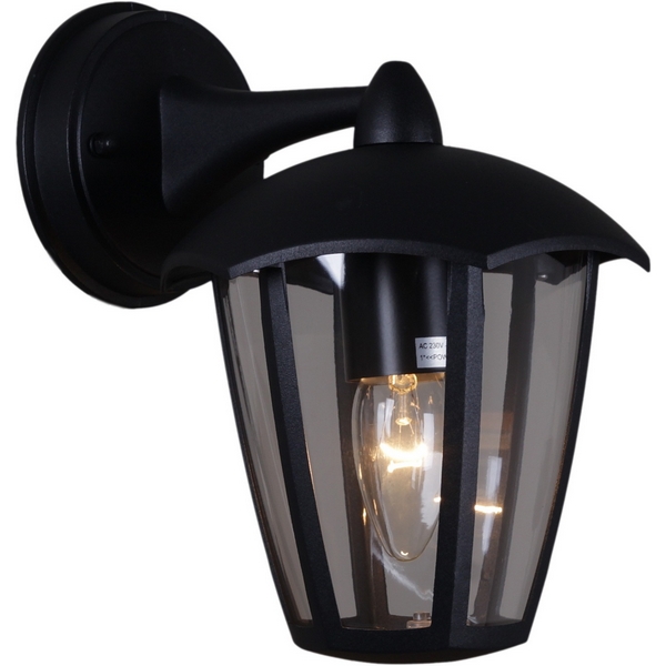 

Настенный фонарь уличный Reluce 08304-9.2-001SJ Top mount BK, Черный, 08304-9.2-001SJ Top mount BK