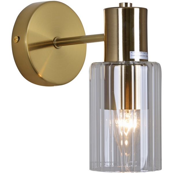 Изображение товара Бра Reluce 74647-0.2-01 современное настенное освещение стекло металл золото