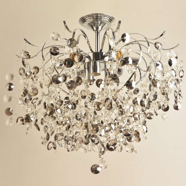 

Потолочная люстра хрустальная на штанге Reluce 02387-0.3-6+3 CR, Хром, 02387-0.3-6+3 CR