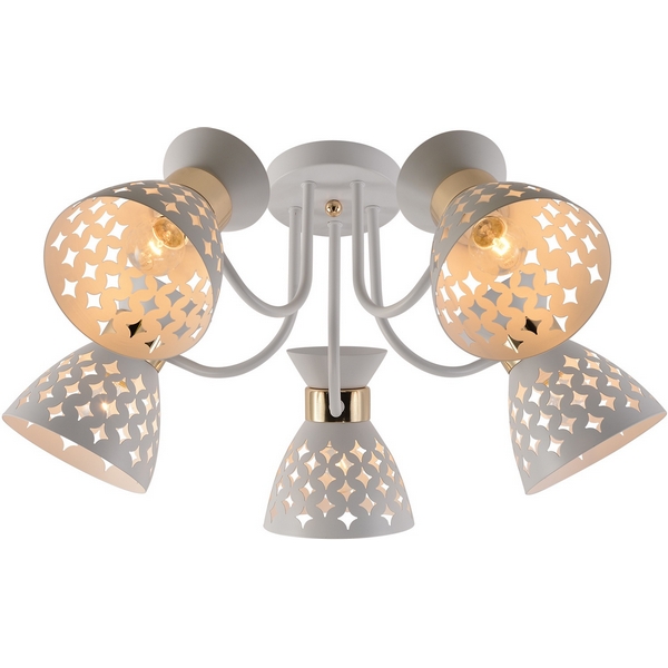 

Потолочная люстра Reluce 01579-3.3-05 WH+FGD, Золото, 01579-3.3-05 WH+FGD