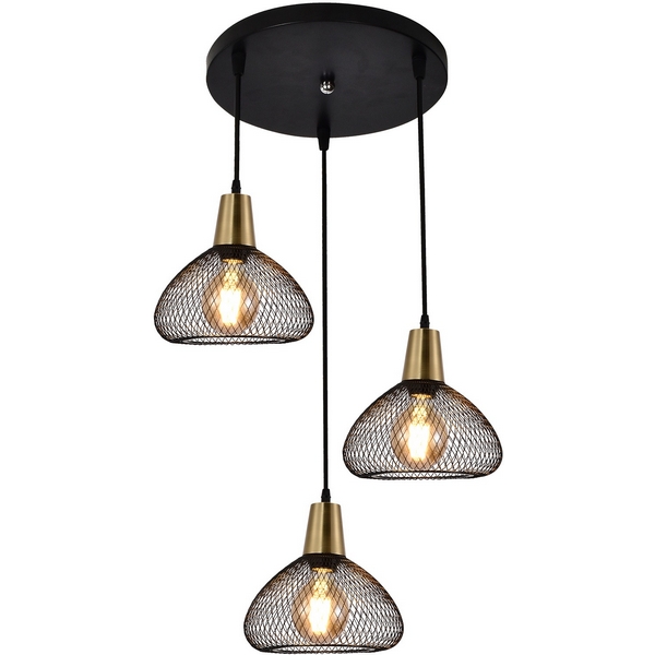 

Подвесной светильник Reluce 03204-3.9-03 BK+COPPER, 03204-3.9-03 BK+COPPER