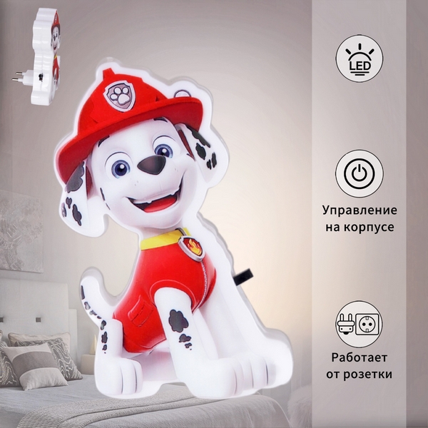 

Ночник светодиодный с выключателем Reluce 03333-0.2-01, Красный, 03333-0.2-01