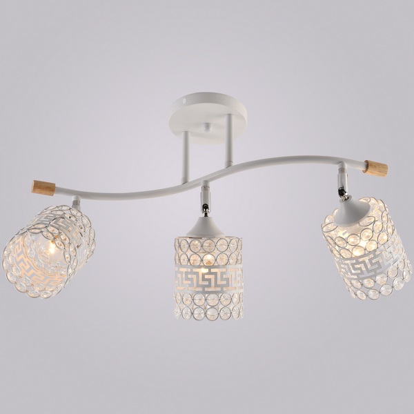 

Спот на штанге Reluce 01588-0.3-03 WH+CR+WOOD, 01588-0.3-03 WH+CR+WOOD