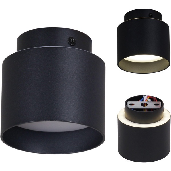 

Точечный светильник Reluce 53006-9.5-001IL GX53+LED3W BK, Черный, 53006-9.5-001IL GX53+LED3W BK
