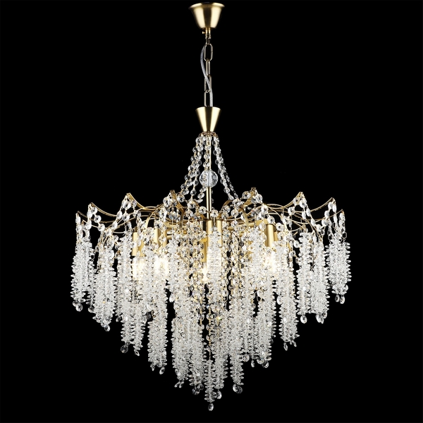 

Подвесная люстра хрустальная Reluce 02664-0.4-08 COP, Прозрачный;медь, 02664-0.4-08 COP