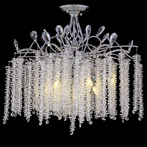 

Потолочная люстра на штанге хрустальная Reluce 01113-0.3-600 CH, Хром;прозрачный, 01113-0.3-600 CH