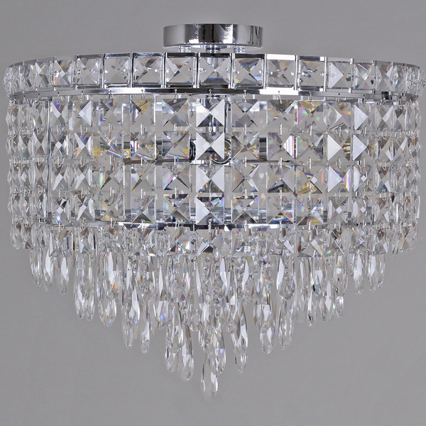 

Потолочная люстра на штанге хрустальная Reluce 90188-0.3-08 CR, Хром;прозрачный, 90188-0.3-08 CR