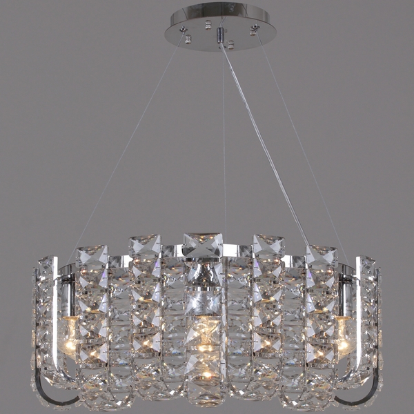 

Подвесная люстра хрустальная Reluce 02507-0.4-08, Хром;прозрачный, 02507-0.4-08