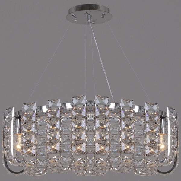 

Подвесная люстра хрустальная Reluce 02507-0.4-10, Хром;прозрачный, 02507-0.4-10