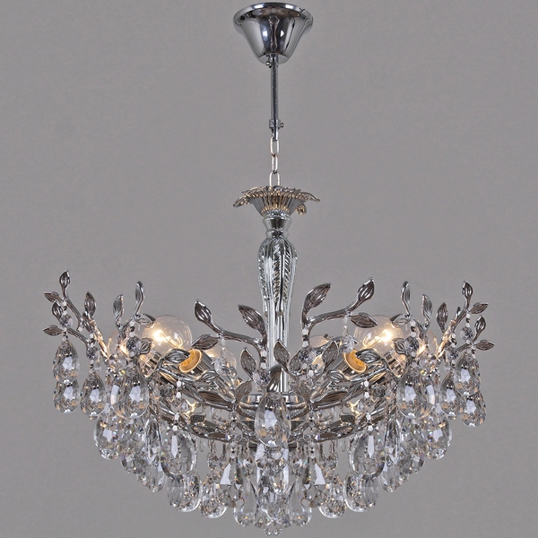 Изображение товара Подвесная люстра хрустальная Reluce 02474-0.4-08A стиль Модерн с 8 лампами