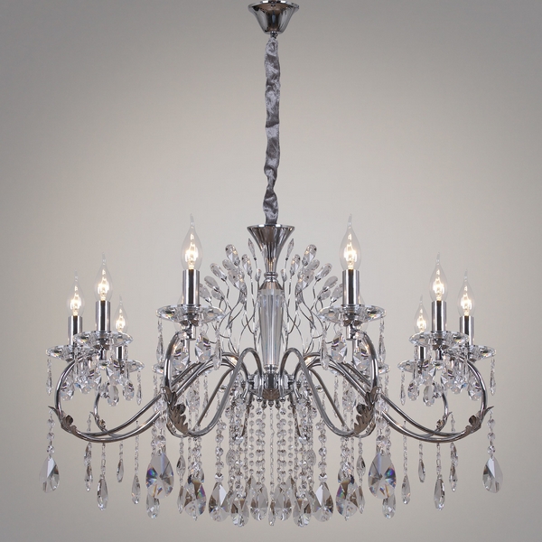 Изображение товара Подвесная люстра Reluce 09230-0.4-12 CH в классическом стиле