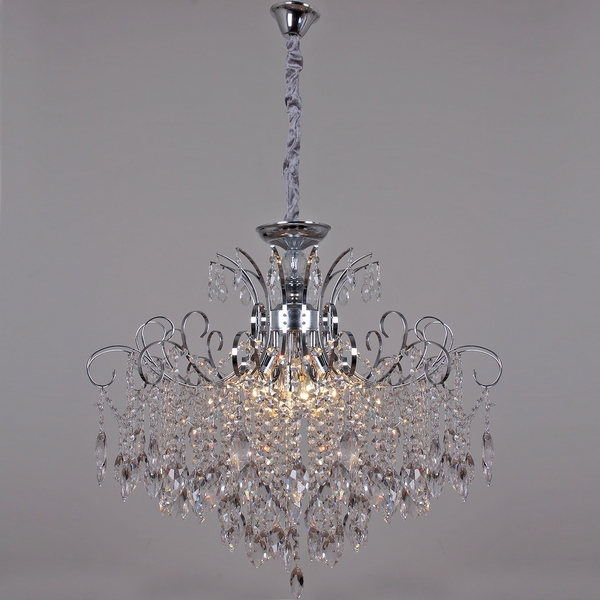 Изображение товара Стильная хрустальная люстра Reluce 40300-0.3-800 CH для современного интерьера