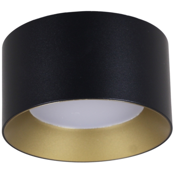

Точечный светильник Reluce 53060-9.5-001LD GX53 BK+GD, Золото, 53060-9.5-001LD GX53 BK+GD