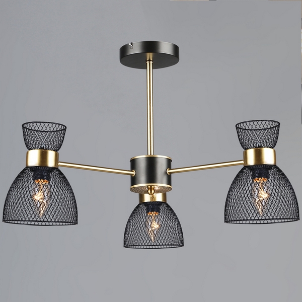 

Потолочная люстра на штанге Reluce 39760-0.3-03 COP+BK, Золото, 39760-0.3-03 COP+BK