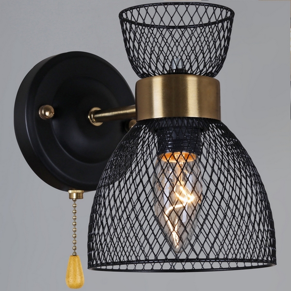 

Бра с выключателем Reluce 39760-0.2-01 COP+BK, Золото, 39760-0.2-01 COP+BK