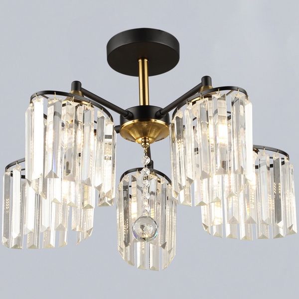 

Потолочная люстра на штанге Reluce 63660-0.3-05 BK+COP, Золото, 63660-0.3-05 BK+COP